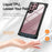 For Samsung Galaxy S23 Ultra PC + TPU Drop-proof Cover Electroplating Smartphone Protective Back Case - Black - 3
