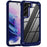 For Samsung Galaxy S23 PC + TPU Anti-drop Protective Cover Electroplating Anti-scratch Phone Back Case - Blue - 1