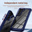 For Samsung Galaxy S23 PC + TPU Anti-drop Protective Cover Electroplating Anti-scratch Phone Back Case - Blue - 6