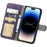 For iPhone 16 Pro Max Case Retro PU Leather Wallet Phone Cover with Rotating Card Slots Holder - Purple - 2