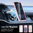 For iPhone Air Magnetic Case Kickstand Frosted TPU + PC Phone Cover with PET Screen Protector - Pink - 2