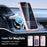 For iPhone 17 Magnetic Case Kickstand Frosted TPU + PC Phone Cover with PET Screen Protector - Pink - 2