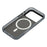 YOUNGKIT For iPhone 17 Pro Magnetic Case Pixel Camouflage 2.0 Shockproof TPU PC Phone Back Cover - Orange - 6