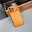 For iPhone 15 Pro Max Metal Case Transfer to 17 Pro Max Phone Cover with Camera Lens Protector - Blue - 3