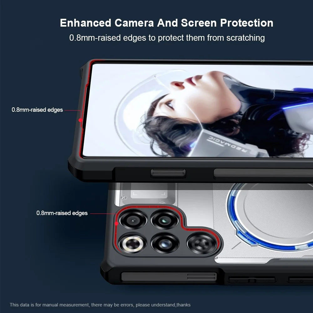 XUNDD For ZTE nubia RedMagic 11 Pro 5G / RedMagic 11 Pro+ 5G Case Dropproof TPU + Acrylic Clear Back Phone Cover - 4