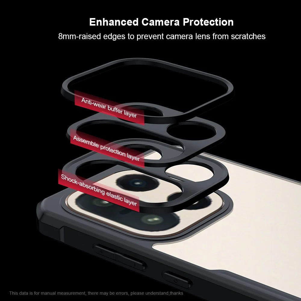 XUNDD For OnePlus 15 5G Case Dropproof TPU + Acrylic Clear Back Phone Cover - 6