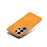 For Samsung Galaxy S26 Ultra Case Calf Texture PU Leather Hard PC Protective Phone Cover - Orange - 3