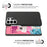 For Samsung Galaxy S26 Ultra Phone Case Cloth Texture Anti-Scratch Protective PC Back Cover - Black - 5