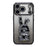For iPhone 17 Pro Case Electroplating Glitter Rabbit PC + TPU Phone Cover with Kickstand - Black - 2