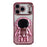 For iPhone 17 Pro Max Case with Astronaut Kickstand PC + TPU Phone Cover Shiny Glitter - Pink - 2