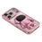 For iPhone 17 Pro Max Case with Astronaut Kickstand PC + TPU Phone Cover Shiny Glitter - Pink - 6