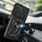 Anti-scratch Phone Case For Samsung Galaxy S23+, Ring Kickstand PC + TPU Back Cover with Slide Camera Protector - Black - 4