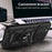 Anti-scratch Phone Case For Samsung Galaxy S23+, Ring Kickstand PC + TPU Back Cover with Slide Camera Protector - Black - 7