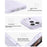 For iPhone 17 Pro Max Magnetic Case Precise Cutouts PC + Liquid Silicone Protective Phone Cover - Purple - 5
