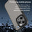 For iPhone 15 Pro Case TPU PC Hybrid Soft Edge Hard Shell Protective Cover Camera Protection Anti Slip Texture - Black - 2