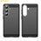 AMORUS For Samsung Galaxy S26 Case Carbon Fiber Texture Brushed Protective Phone Cover - Black - 2