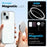 NORTHJO 5 in 1 Set for iPhone 15 Plus Magnetic Case PC + TPU Phone Cover with 2 Front Screen Protector + 2 Lens Film - 2