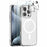 NORTHJO 5 in 1 Set for iPhone 15 Pro Magnetic Case PC + TPU Phone Cover with 2 Front Screen Protector + 2 Lens Film - 1