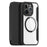 For iPhone 14 Pro Leather Case DUX DUCIS Skin X Pro Series Flip Cover Compatible with MagSafe - Black - 1