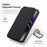 For iPhone 14 Pro Leather Case DUX DUCIS Skin X Pro Series Flip Cover Compatible with MagSafe - Black - 7