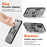 For iPhone 17 Case Slide Camshield Kickstand PC + TPU Phone Cover - Grey - 4
