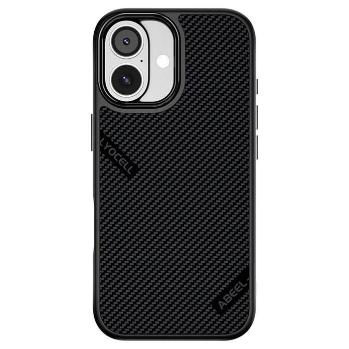 ABEEL CF-Lyocell Series For iPhone 17 Case Compatible with MagSafe Microfiber + PC + E-TPU Phone Cover - No.1 - 1