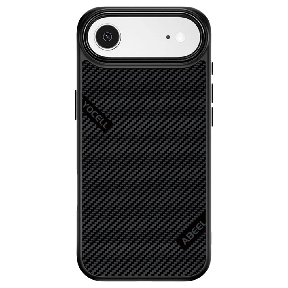ABEEL CF-Lyocell Series For iPhone Air Case Compatible with MagSafe Microfiber + PC + E-TPU Phone Cover - No.1 - 1