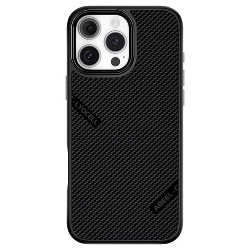 ABEEL CF-Lyocell Series For iPhone 16 Pro Max Case Compatible with MagSafe Microfiber + PC + E-TPU Phone Cover - No.1 - 1
