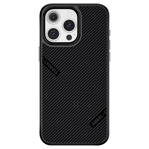 ABEEL CF-Lyocell Series For iPhone 15 Pro Max Case Compatible with MagSafe Microfiber + PC + E-TPU Phone Cover - No.1 - 1