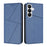 For Samsung Galaxy S26 Wallet Case Magnetic Closure Leather Flip Phone Cover with Stand - Royal Blue - 1