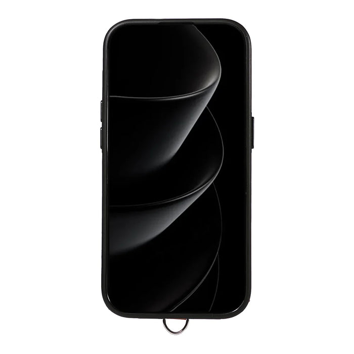 For iPhone 18 Pro Max / 17 Pro Max Case Card Bag Kickstand Leather Coated TPU Phone Cover with Wrist Strap - White - 3