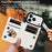 For iPhone 18 Pro / 17 Pro Case Card Bag Kickstand Leather Coated TPU Phone Cover with Wrist Strap - White - 6