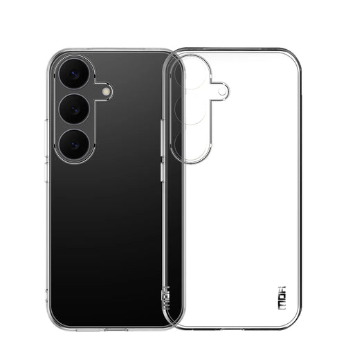 MOFI For Samsung Galaxy S25 FE Clear Phone Case  Ultra-Thin TPU Phone Back Cover - Transparent - 1