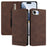 For iPhone 17e / 16e Case RINACASIS RC23 RFID Blocking Wallet Stand PU Leather Phone Cover - Brown - 3