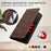 For iPhone 17e / 16e Case RINACASIS RC23 RFID Blocking Wallet Stand PU Leather Phone Cover - Brown - 7