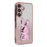 For Samsung Galaxy A26 5G Case Electroplating Glitter Rabbit PC + TPU Phone Cover with Kickstand - Pink - 1