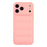 For iPhone 17 Pro Max TPU Case Down Jacket Design Shock-Absorbent Phone Protector - Pink - 3