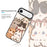 For iPhone Air Case Compatible with MagSafe Pattern Printing TPU PC High Aluminium-silicon Glass Phone Cover - Style A - 3