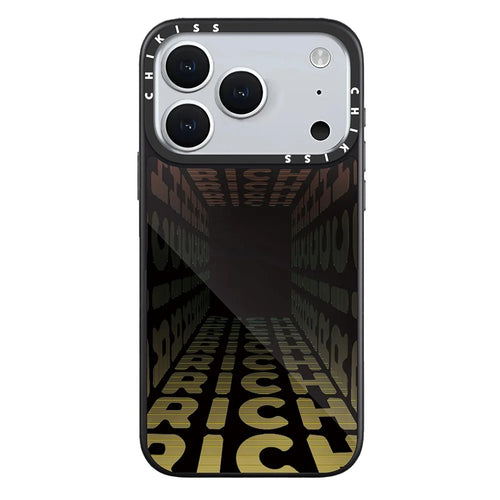For iPhone 17 Pro Case Compatible with MagSafe Pattern Printing TPU PC High Aluminium-silicon Glass Phone Cover - Style A - 1