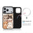 For iPhone 17 Pro Max Case Compatible with MagSafe Pattern Printing TPU PC High Aluminium-silicon Glass Phone Cover - Style A - 2