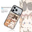 For iPhone 17 Pro Max Case Compatible with MagSafe Pattern Printing TPU PC High Aluminium-silicon Glass Phone Cover - Style A - 3