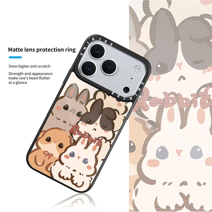 For iPhone 17 Pro Max Case Compatible with MagSafe Pattern Printing TPU PC High Aluminium-silicon Glass Phone Cover - Style A - 3