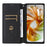 For ZTE nubia Focus 2 5G Case Wallet Rhombus Imprinted Leather Phone Cover - Black - 2