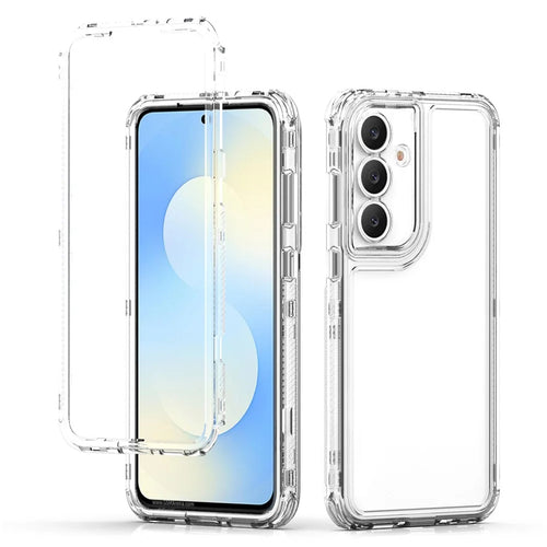 For Samsung Galaxy S25 FE Case Anti Scratch Acrylic TPU Clear Phone Cover - 1