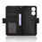 For ZTE nubia Neo 2 5G Leather Case Phone Wallet Cover with Multiple Card Slots - Black - 4