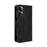 For ZTE nubia Neo 2 5G Leather Case Phone Wallet Cover with Multiple Card Slots - Black - 7