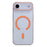 For iPhone Air Case Compatible with MagSafe Ultra Thin Clear PC Phone Back Cover - Orange - 1
