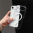 For iPhone Air Case Compatible with MagSafe Ultra Thin Clear PC Phone Back Cover - Orange - 5