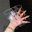 For iPhone Air Case Compatible with MagSafe Ultra Thin Clear PC Phone Back Cover - Orange - 6
