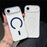For iPhone Air Case Compatible with MagSafe Ultra Thin Clear PC Phone Back Cover - Orange - 7